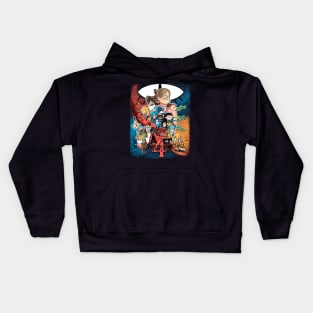 Stranger falls 4 Kids Hoodie